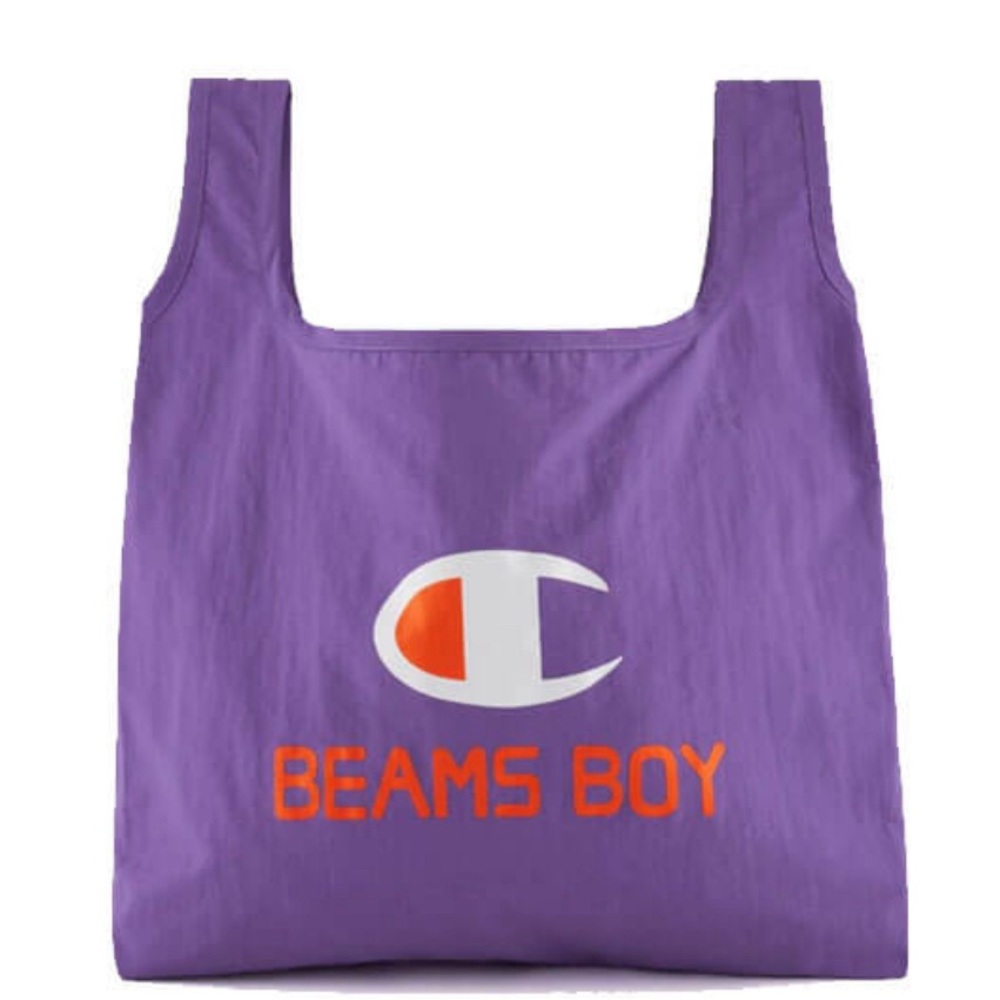 Champion Purple Tote Bag with Iconic Logo